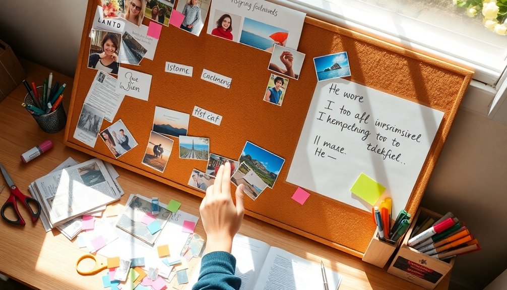 Erstelle ein effektives Vision Board