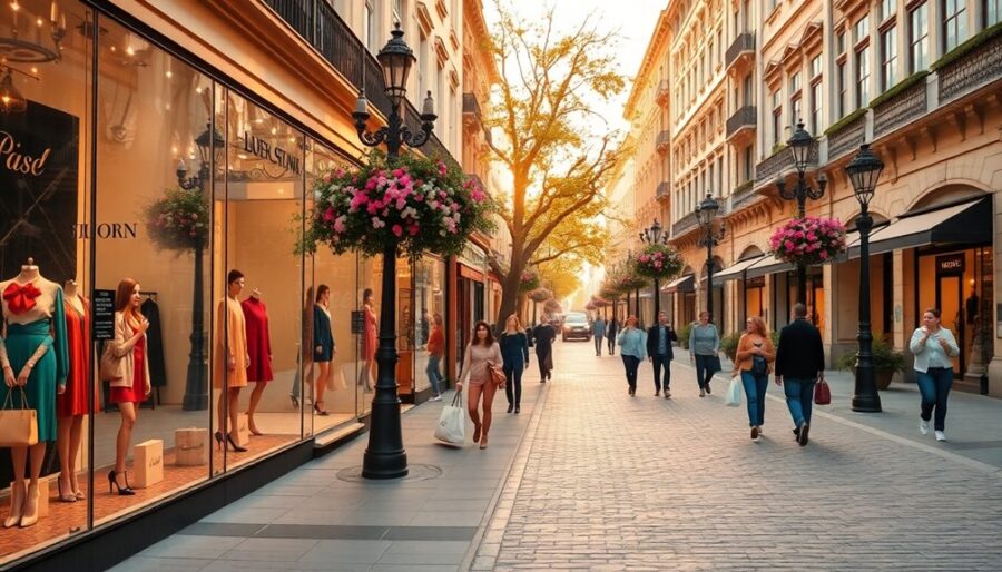 die schönsten Einkaufsstädte